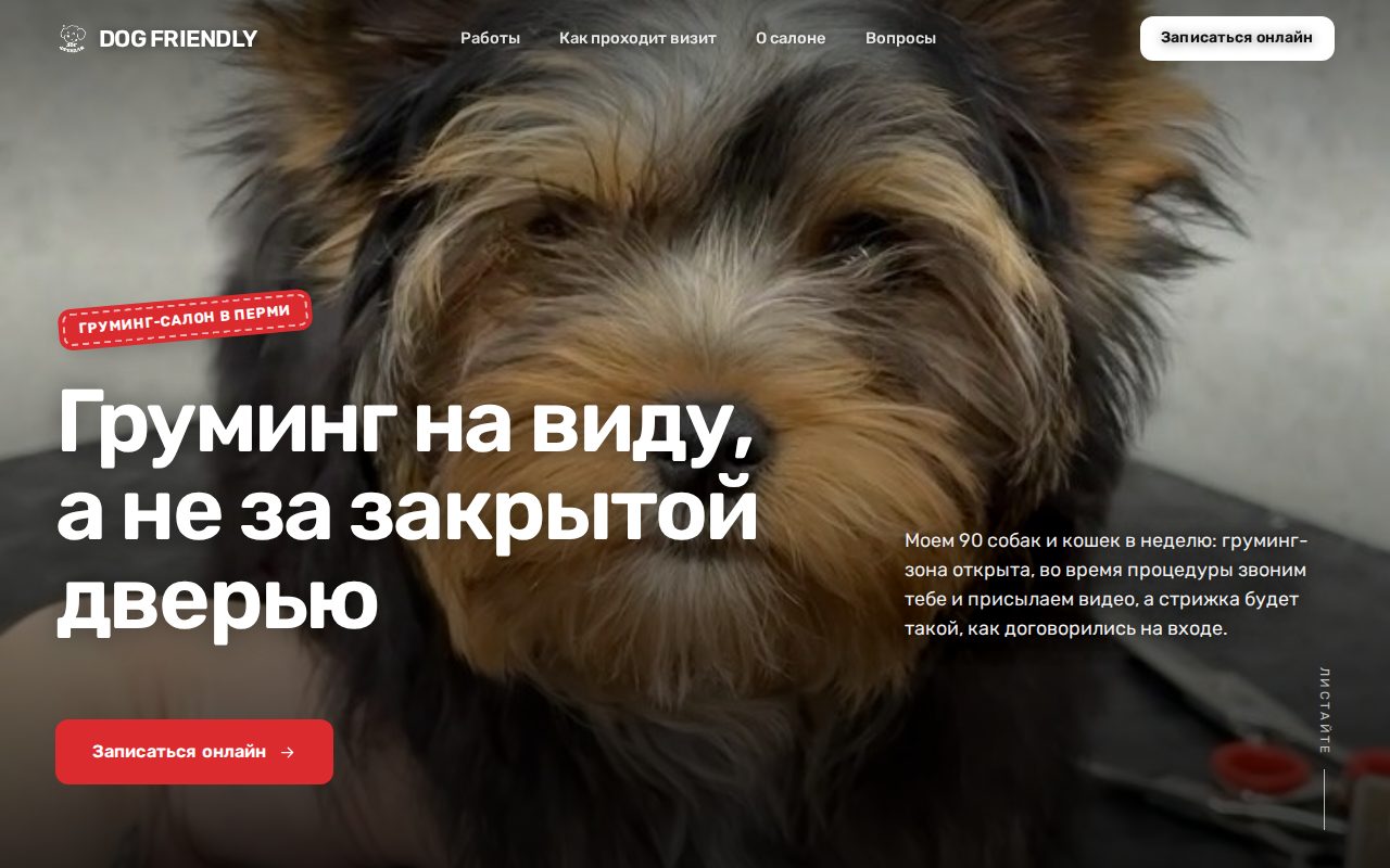Dog Friendly website